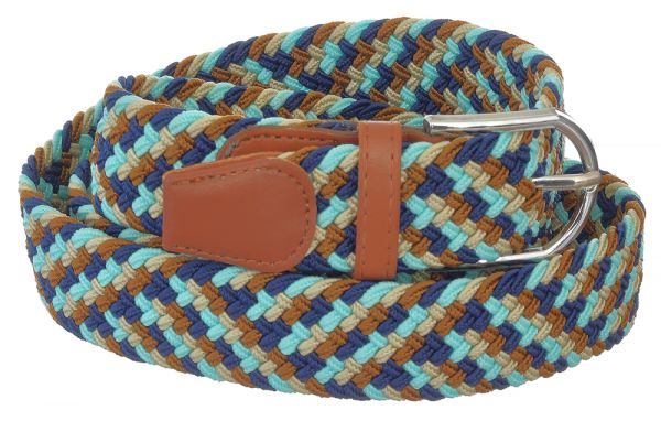 Ремень EB blue-brown mix