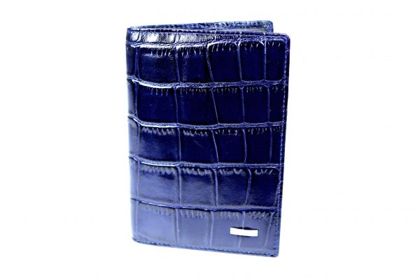Обложка для паспорта и автодокументов 016-547-01 Blue