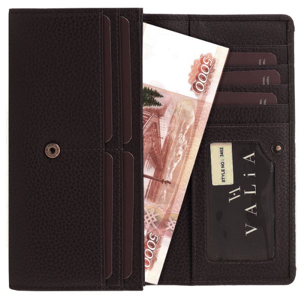 Женский кошелёк 3402/aubergine